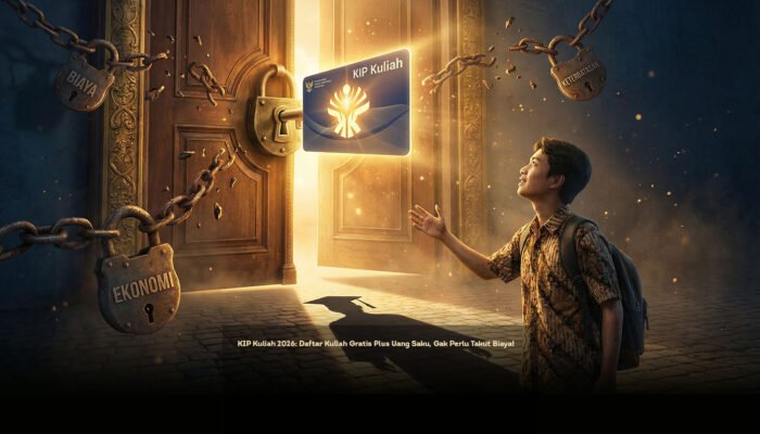 KIP Kuliah 2026, Daftar Kuliah Gratis Plus Uang Saku, Gak Perlu Takut Biaya! ruangsekolah featured image